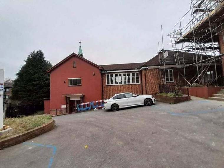Struan House before works began